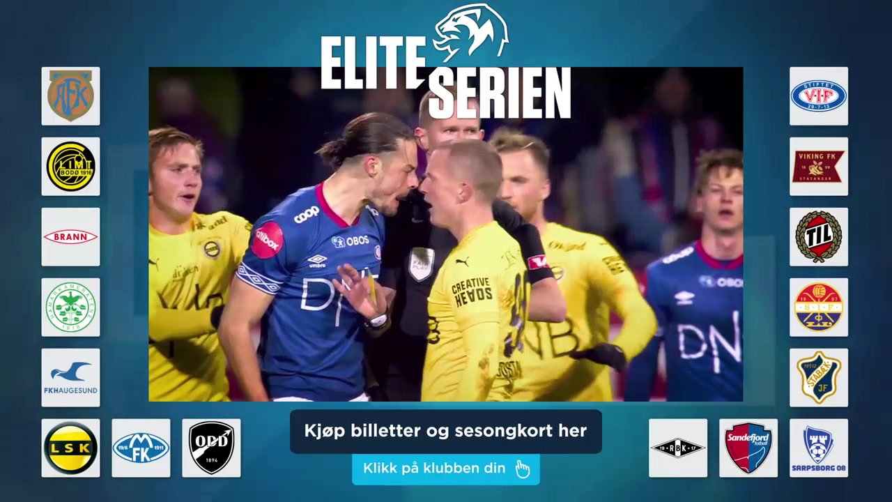 Kjøp billetter til din klubb i Eliteserien